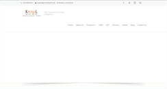 Desktop Screenshot of krisolinfosoft.com
